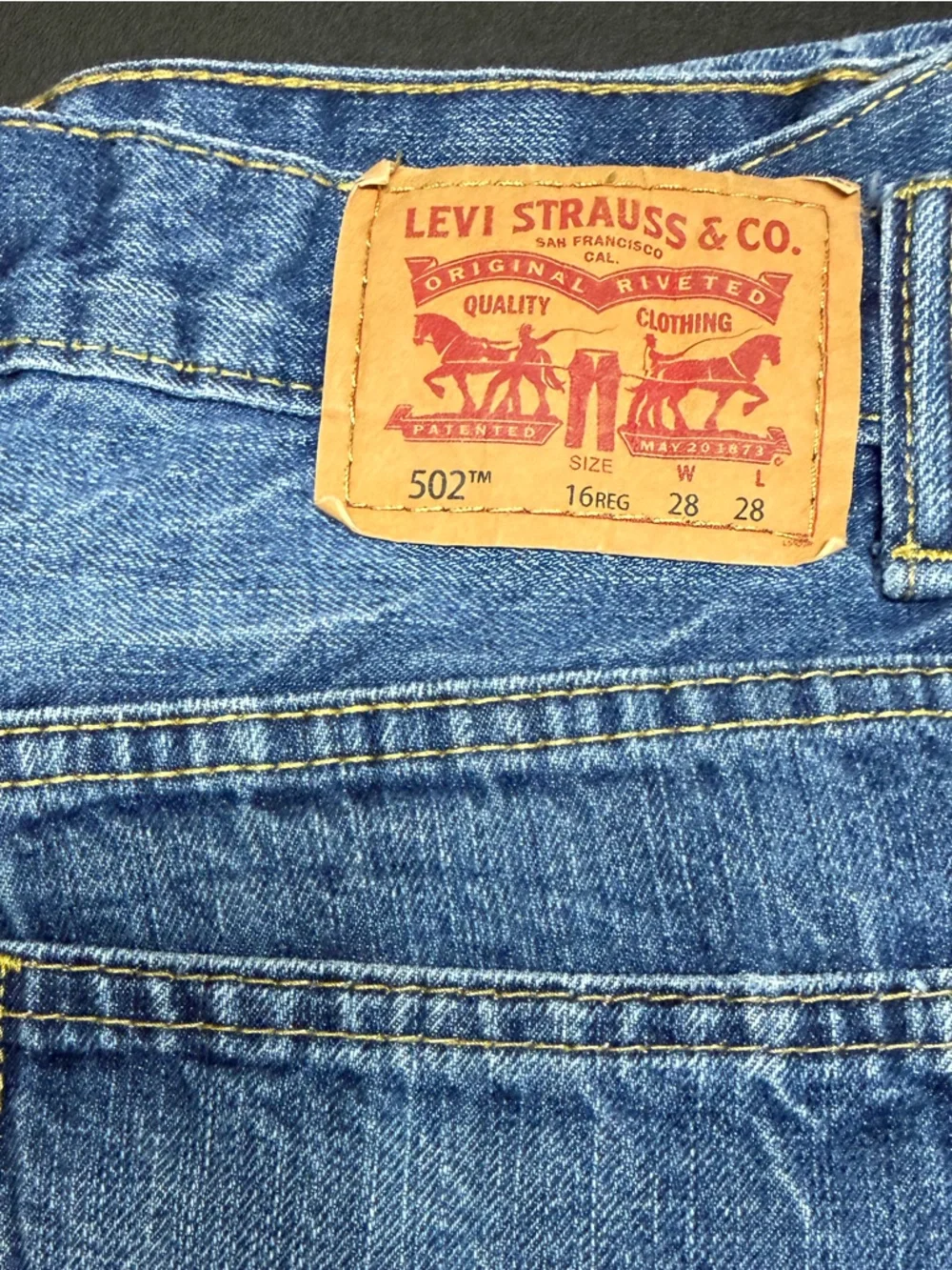 Boys / Girls  Denim Distressed Jeans Classics 28 X 28 / 16 Regular - Picture 2 of 15